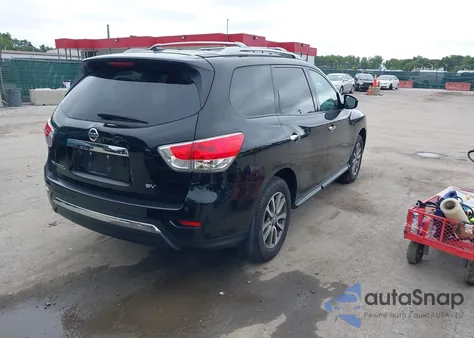 2013 Nissan Pathfinder Sv из США, поврежденный, VIN 5N1AR2MN3DC662554